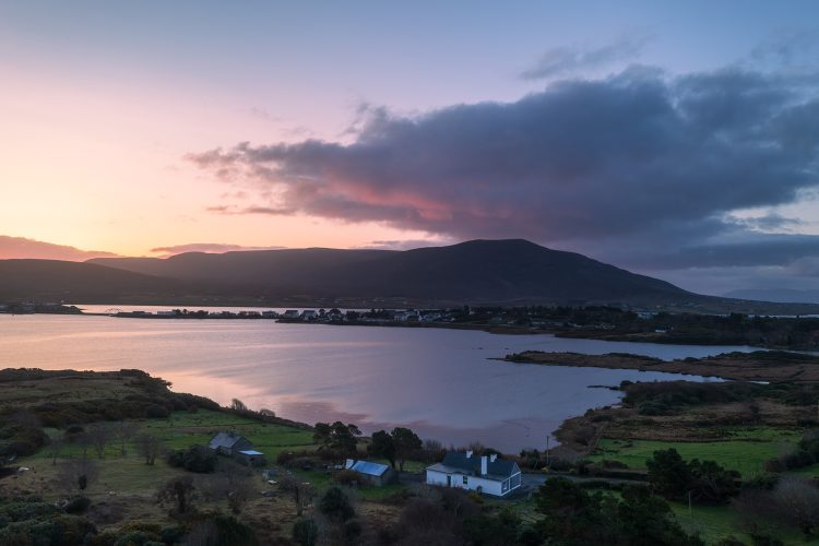 Achill island Irish drone photography