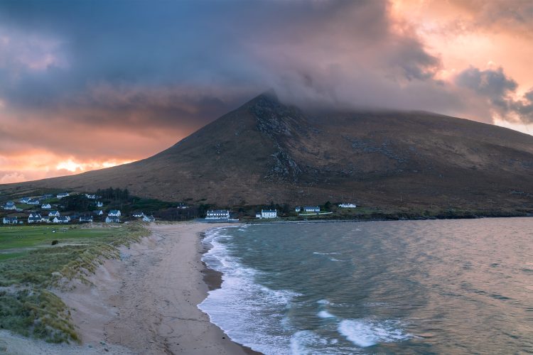 Dugort beach achill island