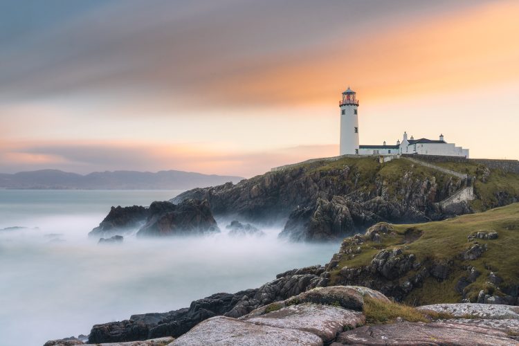 long exposure photography fanad lighthouse